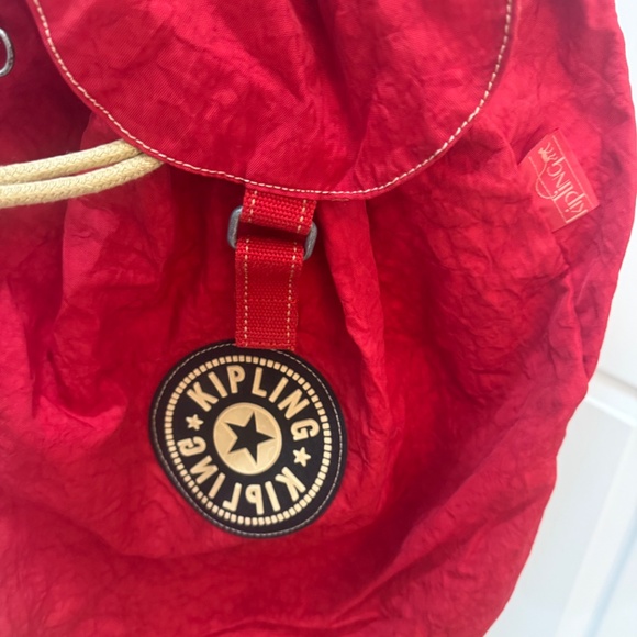 KIPLING Backpack, Vintage, Red,‎ UNISEX main image 4